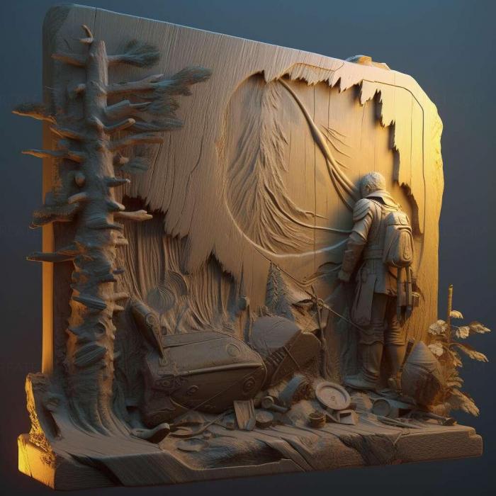 نموذج ثلاثي الأبعاد لآلة CNC 3D Art 